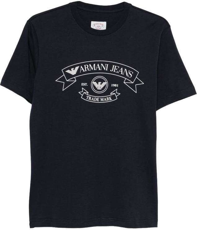 Emporio Armani T-Shirts And Polos Blue