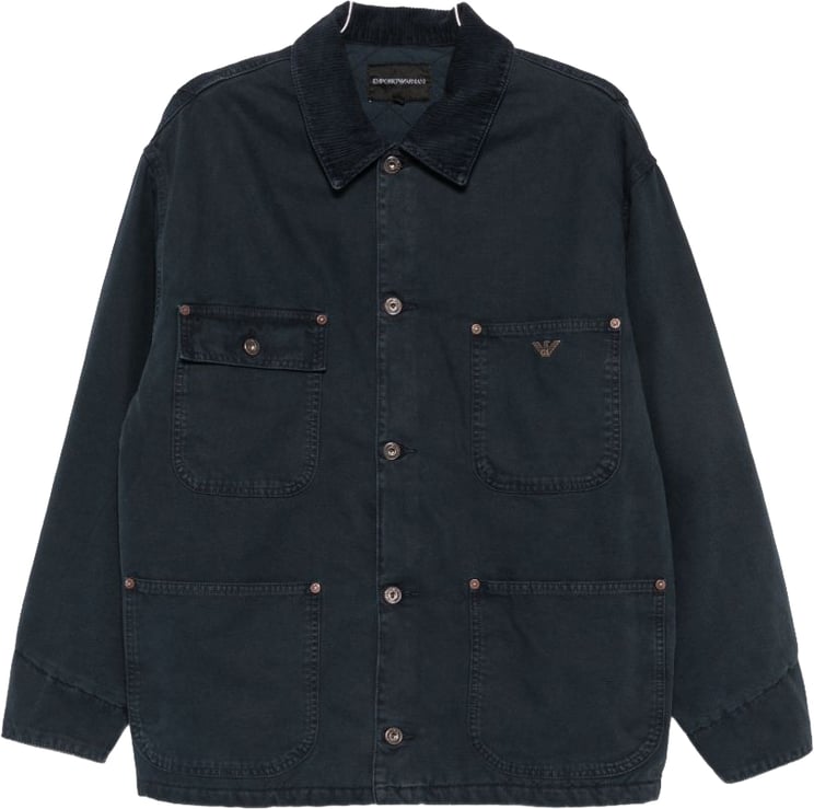 Emporio Armani Jackets Navy