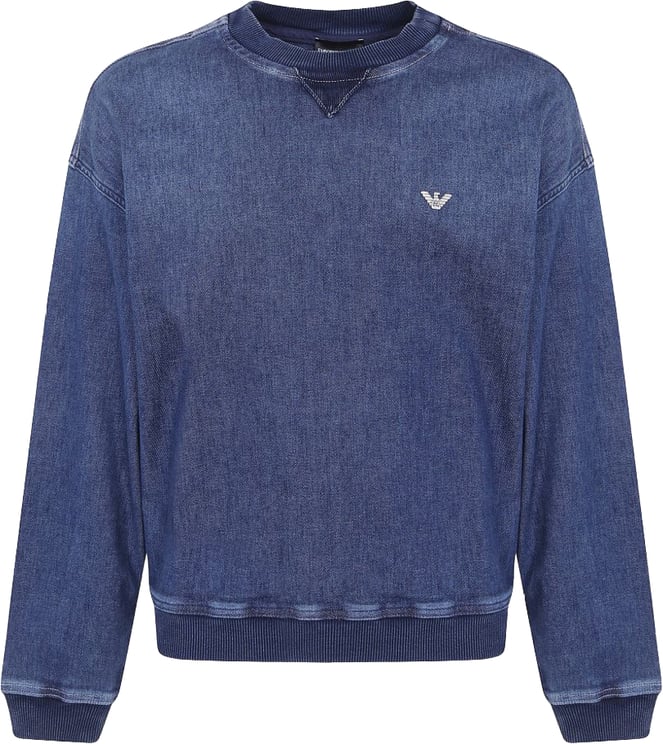 Emporio Armani Sweaters Navy