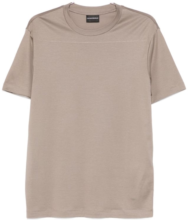 Emporio Armani T-Shirts And Polos Dove Grey