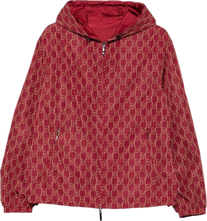 Emporio Armani Coats Bordeaux
