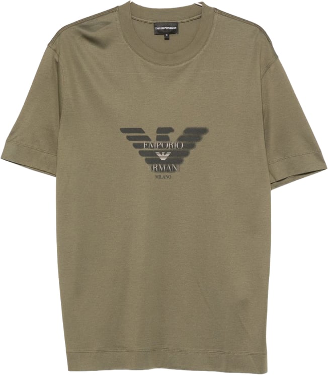 Emporio Armani T-Shirts And Polos Green