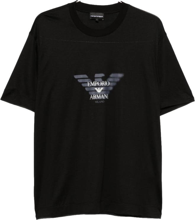 Emporio Armani T-Shirts And Polos Black