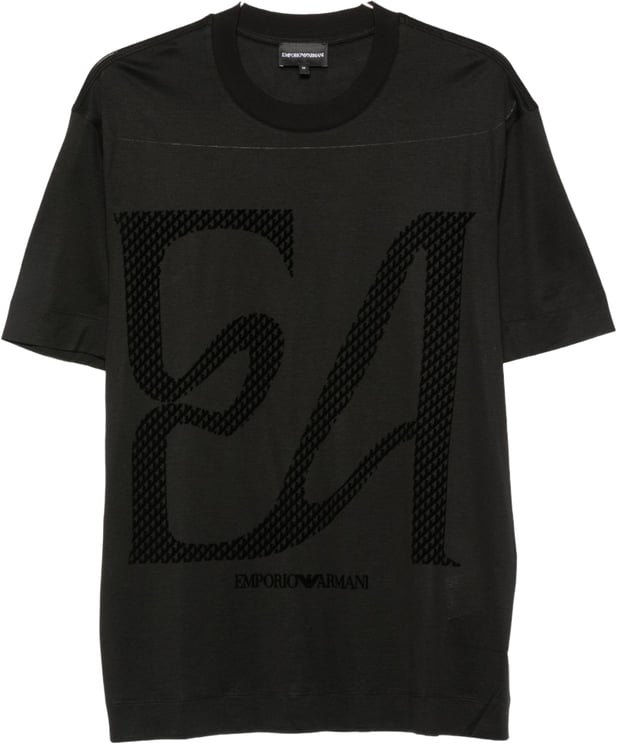 Emporio Armani T-Shirts And Polos Black