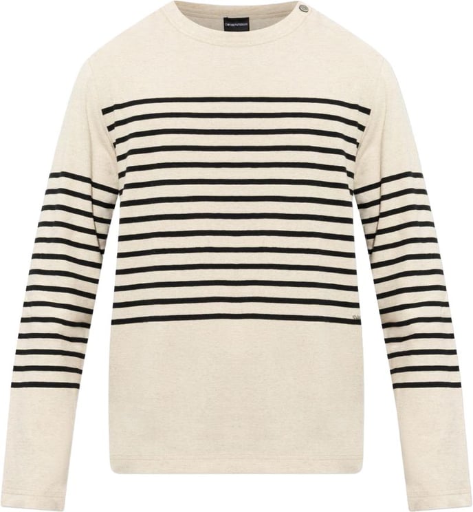 Emporio Armani Sweaters White