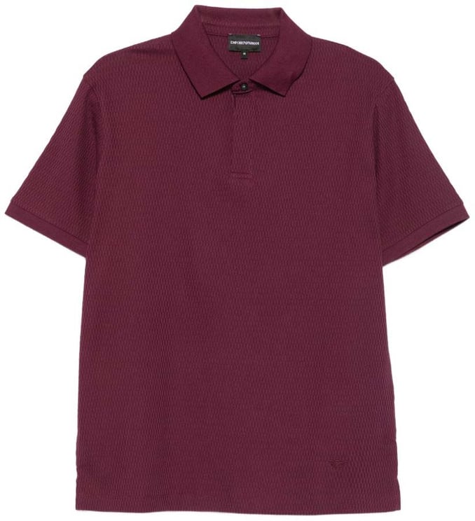 Emporio Armani T-Shirts And Polos Bordeaux
