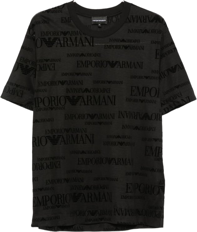 Emporio Armani T-Shirts And Polos Black