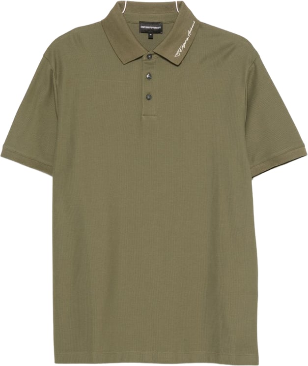 Emporio Armani T-Shirts And Polos Green