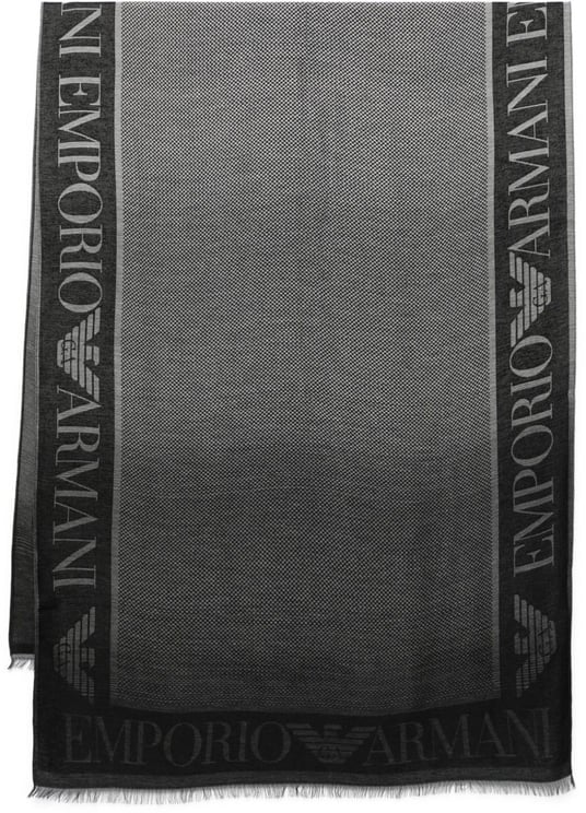 Emporio Armani Scarfs Black
