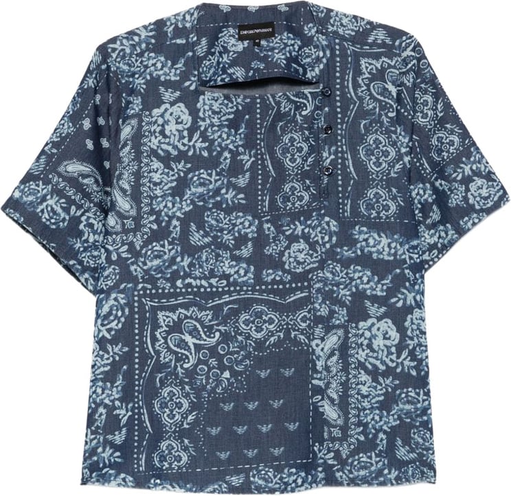 Emporio Armani T-Shirts And Polos Navy