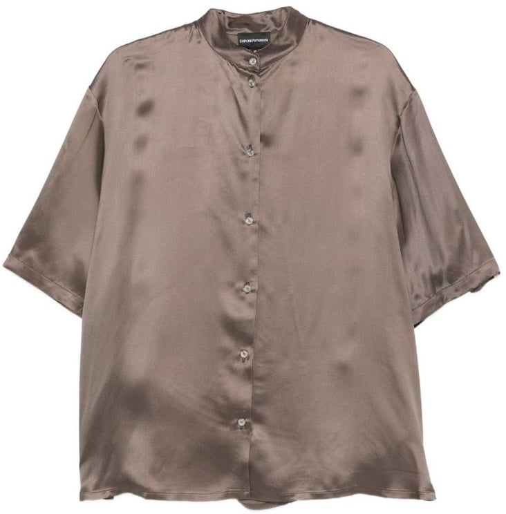 Emporio Armani Shirts Marrone