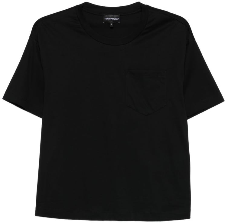 Emporio Armani T-Shirts And Polos Black
