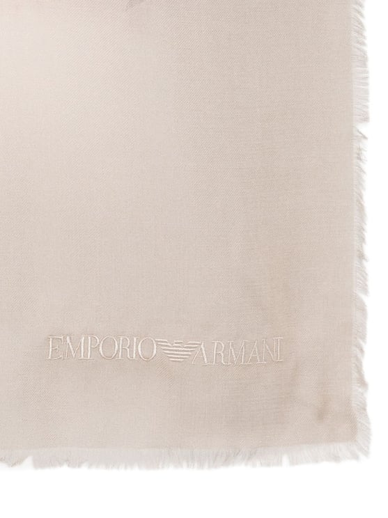 Emporio Armani Scarfs Beige