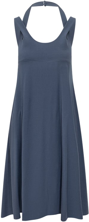 Emporio Armani Abito Midi  con Spalline Ampie