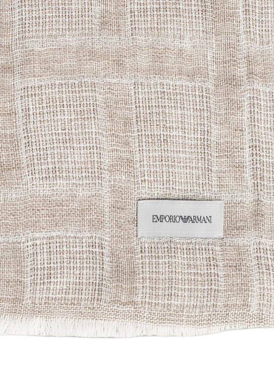 Emporio Armani Scarfs Beige