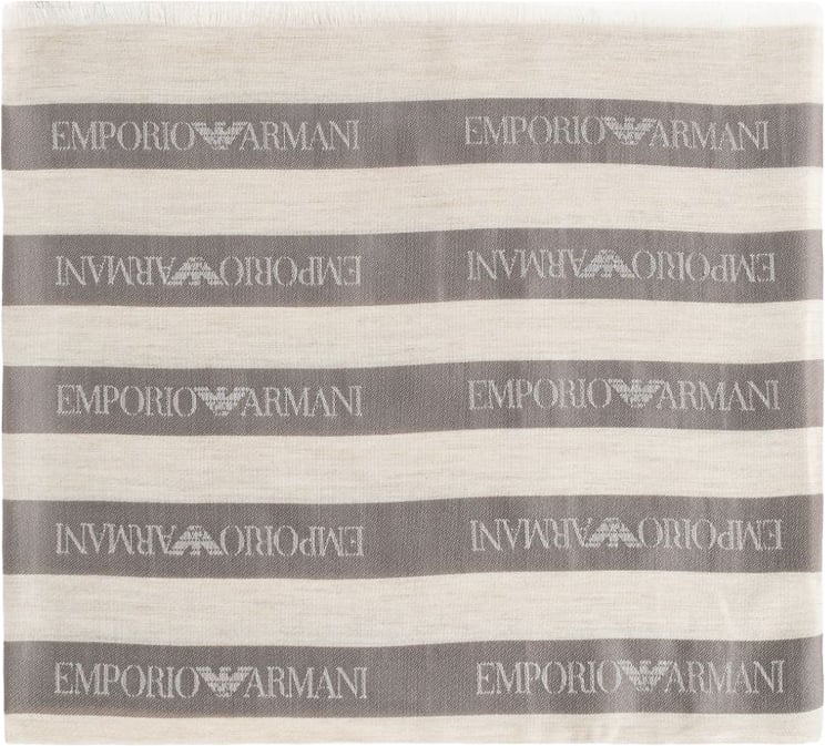 Emporio Armani Scarfs Beige
