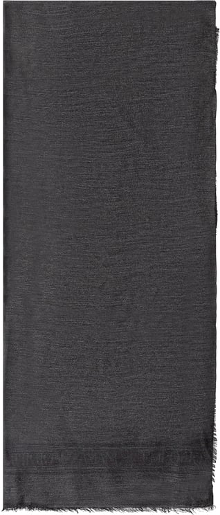Emporio Armani Sciarpa con Logo Jacquard