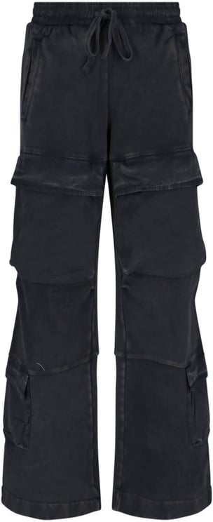 Entire Studios Organic Cotton Cargo Sport Pants with Drawstring Waist