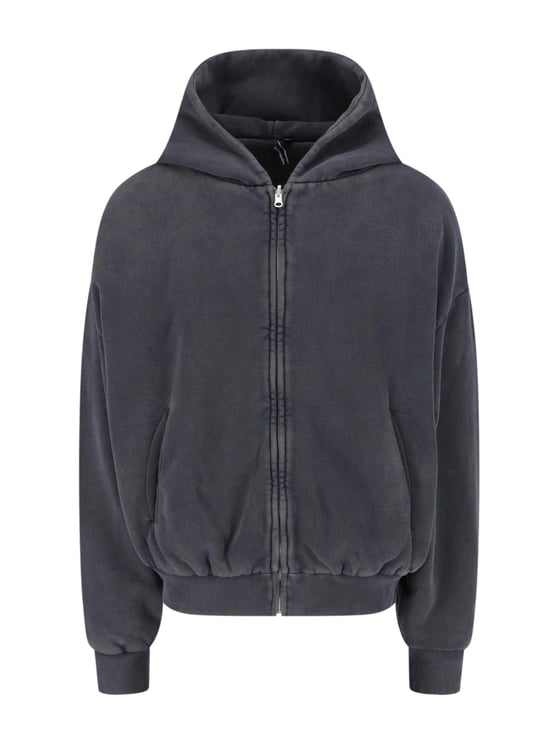 Entire Studios Grey Charcoal Vintage Wash Hoodie