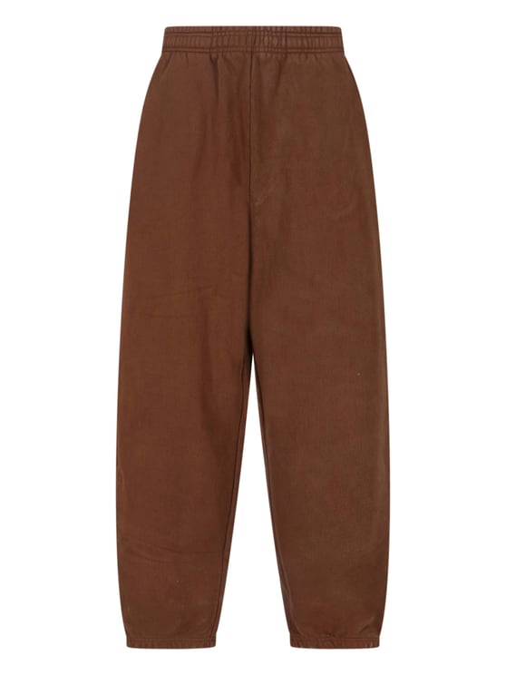 Entire Studios Brown Relaxed Fit Cotton Sports Trousers