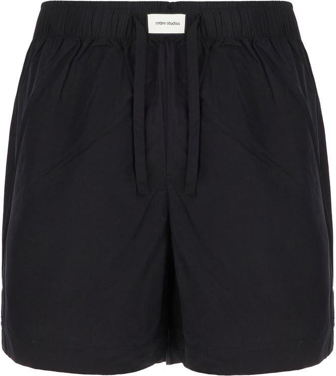 Entire Studios Entire Studios Black cotton bermuda shorts