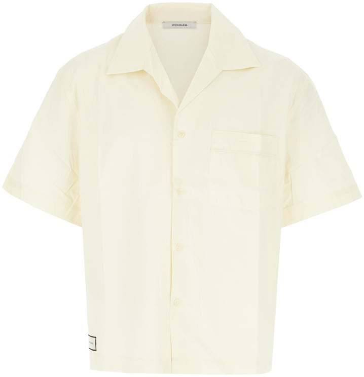 Entire Studios Entire Studios Cream poplin shirt