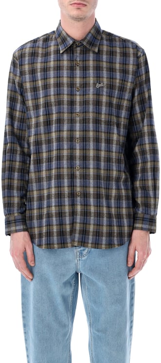 ERL ERL plaid long-sleeve button-up shirt