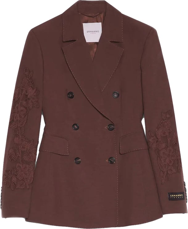 Ermanno Firenze Blazers Brown