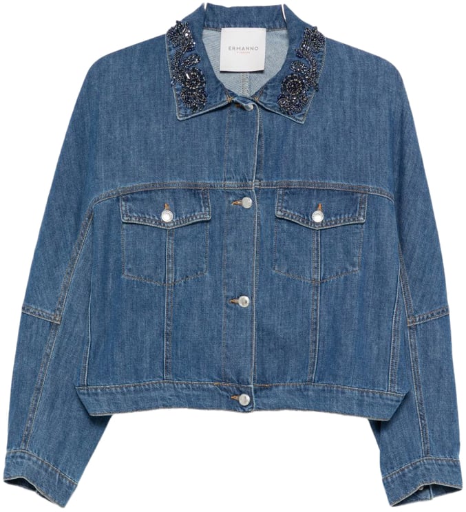 Ermanno Firenze Coats Blue