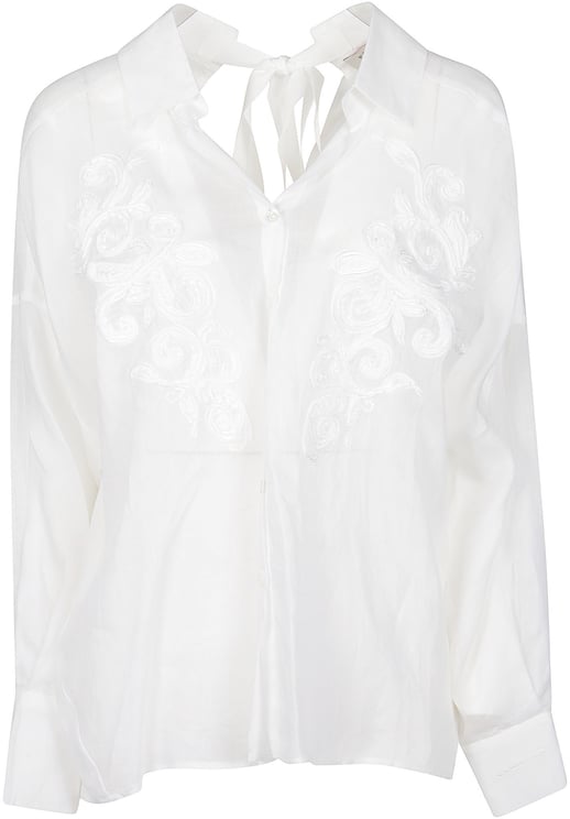 Ermanno Firenze Long Sleeve Shirt White