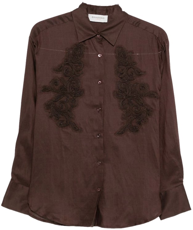 Ermanno Firenze Shirts Brown