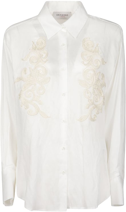 Ermanno Firenze Long Sleeve Shirt White