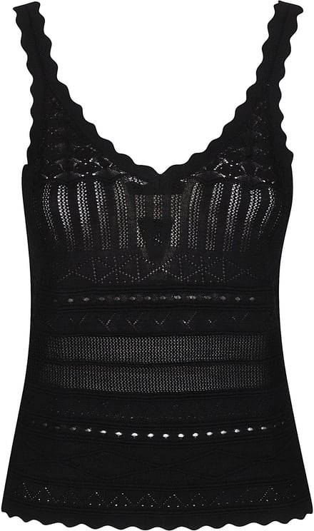 Ermanno Firenze Tantk Top Black