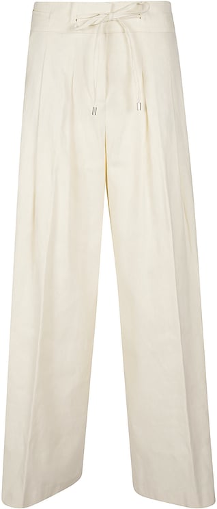 Ermanno Firenze Wide Leg Pant Nude
