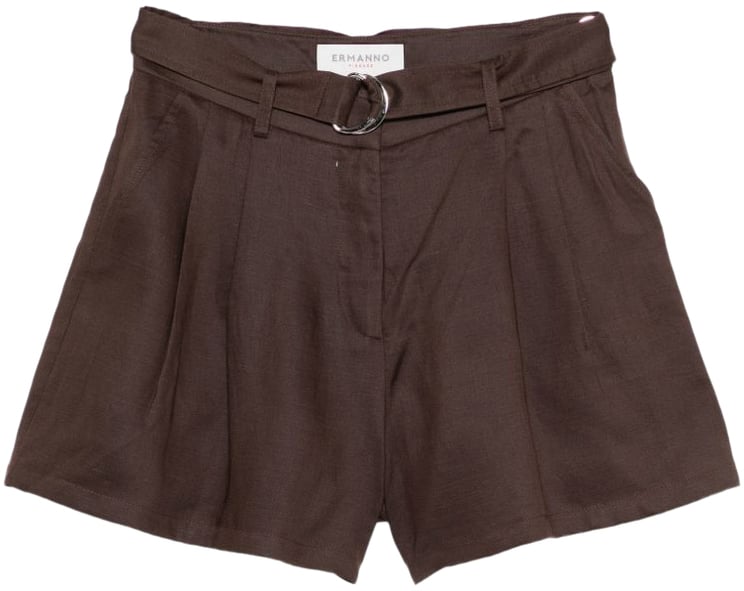 Ermanno Firenze Shorts Brown