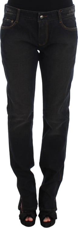 Ermanno Scervino Ermanno Scervino Blue Wash Cotton Boyfriend Jeans