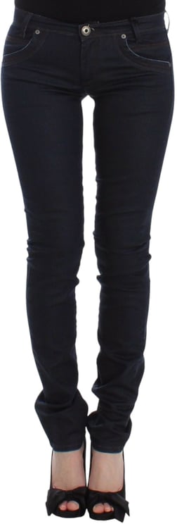 Ermanno Scervino Ermanno Scervino Blue Slim Jeans Denim Pants Skinny Leg Stretch