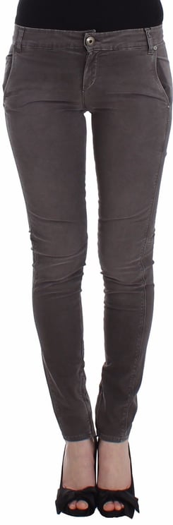 Ermanno Scervino Ermanno Scervino Gray Slim Jeans Denim Pants Skinny Leg Stretch