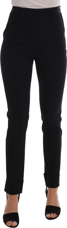 Ermanno Scervino Ermanno Scervino Black Stretch Leggings Pants