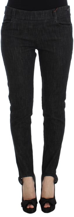 Ermanno Scervino Ermanno Scervino Blue Cotton Slim Fit Denim Jeans