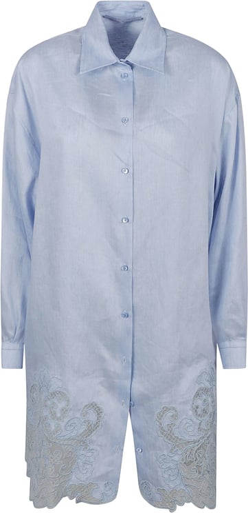 Ermanno Scervino Relaxed Fit Shirt With Embroidery