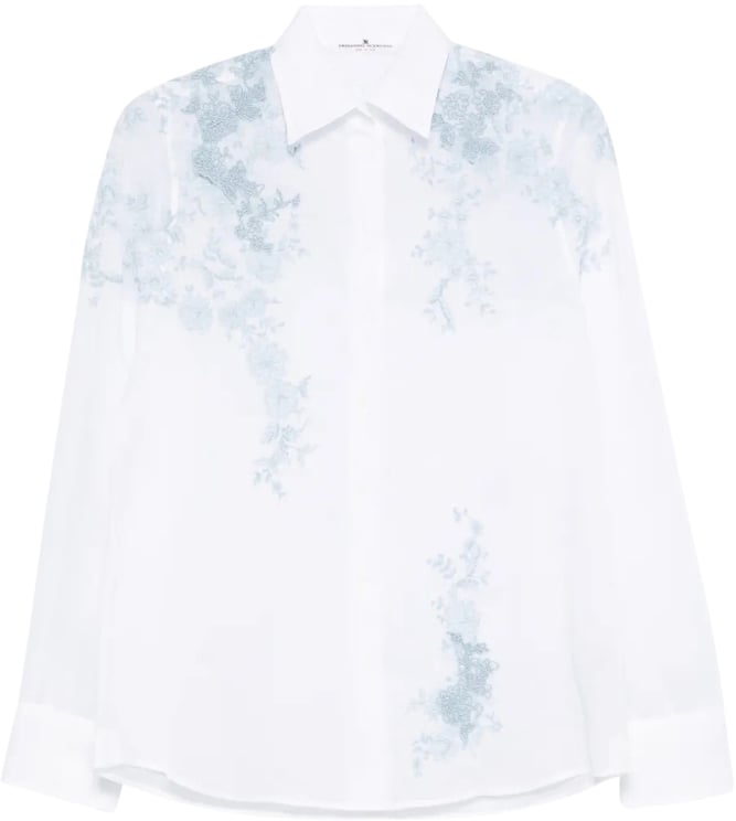 Ermanno Scervino camicia con ricamo divers