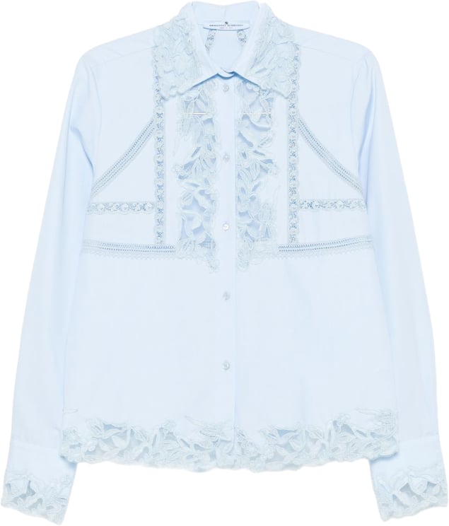 Ermanno Scervino Shirts Azzurro