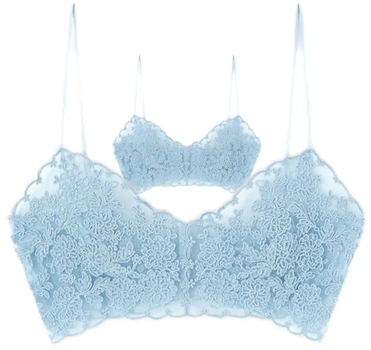 Ermanno Scervino top con ricamo divers