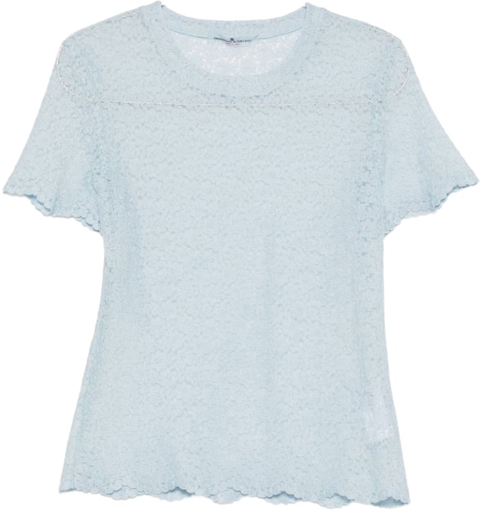 Ermanno Scervino T-Shirts And Polos Clear Blue