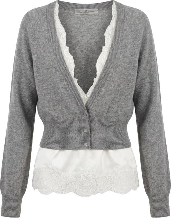 Ermanno Scervino Sweaters Grey
