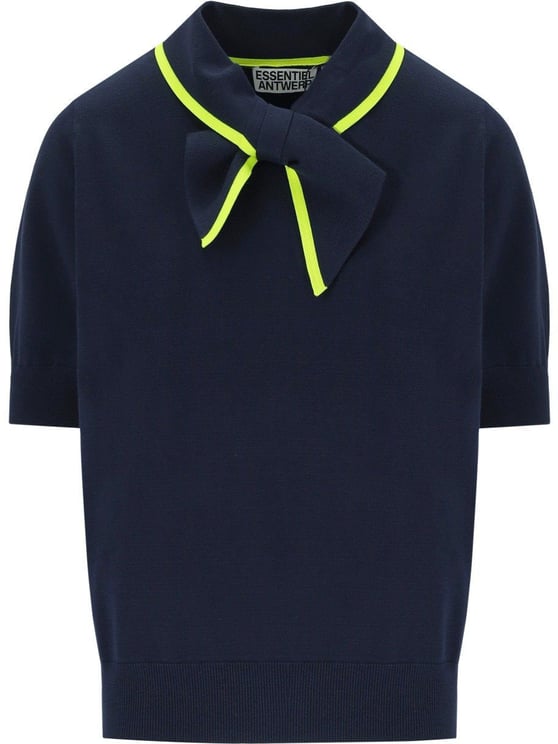 Essentiel Antwerp ESSENTIEL ANTWERP JONDA NAVY POLO SHIRT