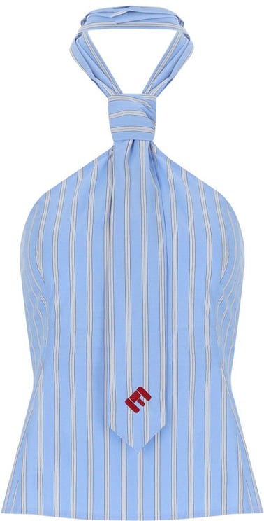 Essentiel Antwerp ESSENTIEL ANTWERP JOPJE LIGHT BLUE TOP