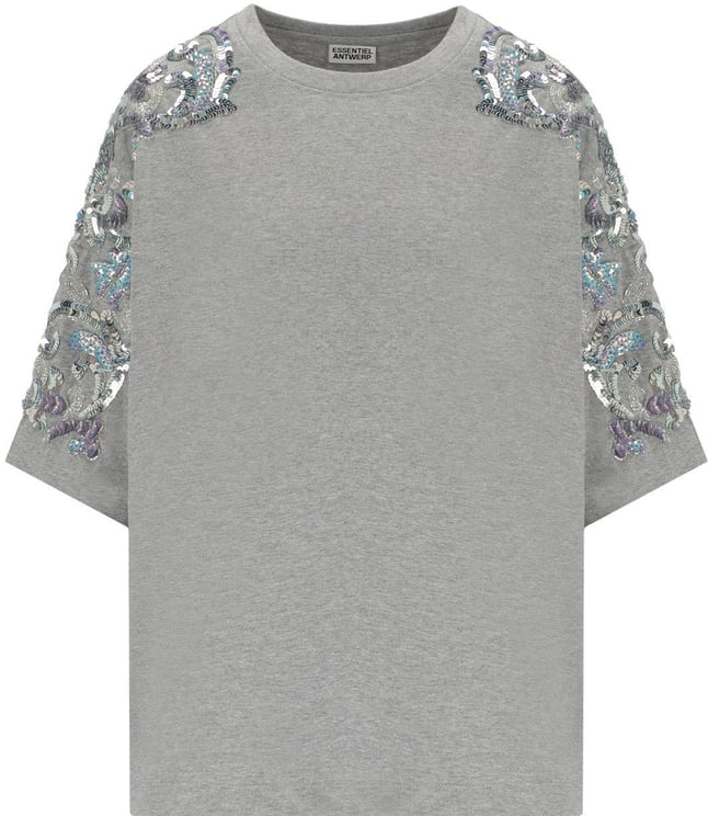Essentiel Antwerp ESSENTIEL ANTWERP JANGOO GREY T-SHIRT