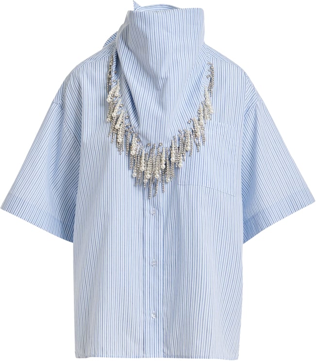 Essentiel Antwerp Essentiel Antwerp Boxy Oversized Shirt Blouses Off White Jasleen